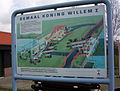 Information board about the pumping station