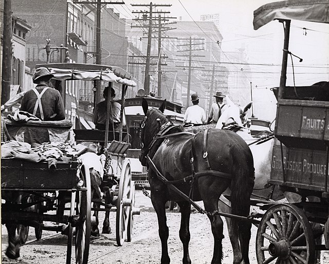 Congestion in St. Louis, Missouri, early 20th century