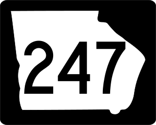 <span class="mw-page-title-main">Georgia State Route 247</span> State highway in Georgia, United States