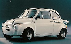 Kennzeichenleuchte Giannini Fiat 500/600 Giannini