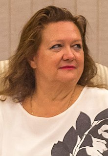 Gina Rinehart Australian businessperson