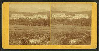 Glen House in a stereoscopic photograph by the Kilburn Brothers Glen House, White Mountains, by Kilburn Brothers 3.jpg