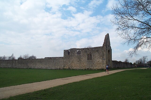 Godstow Abbey ruins from the south