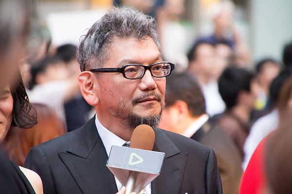 Hideaki Anno, director of both Neon Genesis Evangelion and You Are (Not) Alone