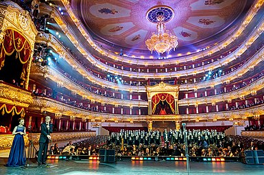 Podium van het Bolshoi Theater, 2014