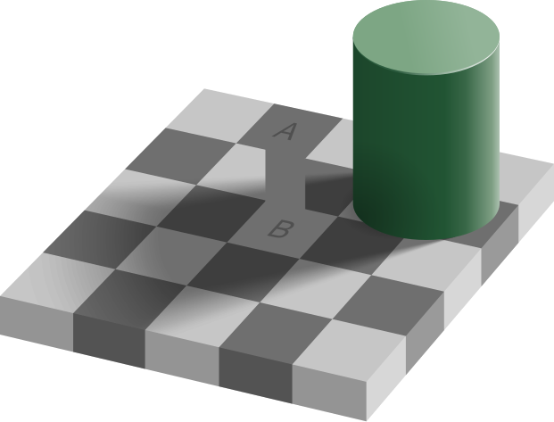 chessboard illusion 2