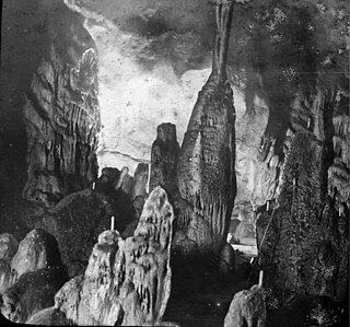 Caves of Gargas cave in France