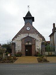 The church in Hébécourt