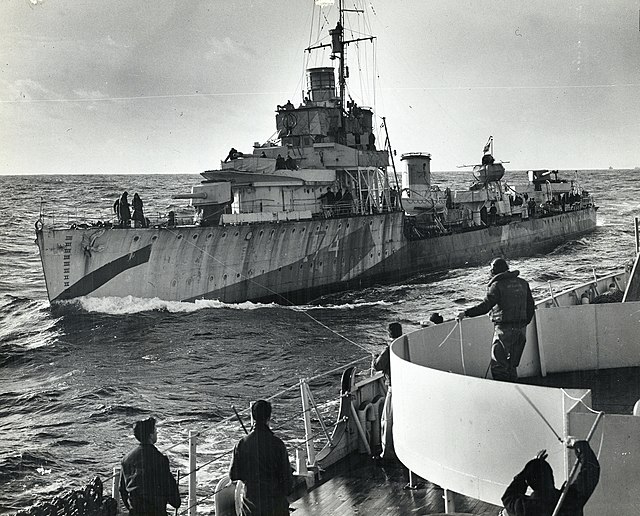 HMS Wanderer (D74/I74) in 1942
