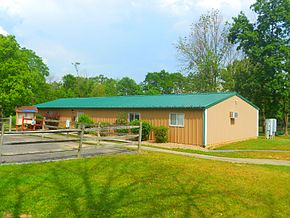 Municipal building in the township park Halfmoon TWP Centre Co PA Muni Building.jpg