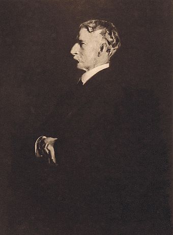 Portrait of Edward Hornor Coates, 10th President P.A.F.A. (1912) by John McLure Hamilton.