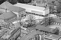 Moserbau und Bührlesaal, 1963