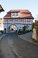 Deutsch: Südliches Torhaus in Lichtenfels-Schney. This is a picture of the Bavarian Baudenkmal (cultural heritage monument) with the ID D-4-78-139-260 (Wikidata)