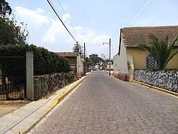 Calle Hidalgo i kommunhuvudstaden.