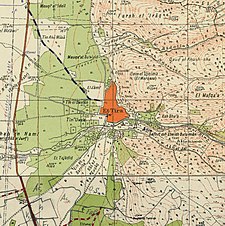 Historische Kartenserie für das Gebiet von Al-Tira, Haifa (1940er Jahre).jpg