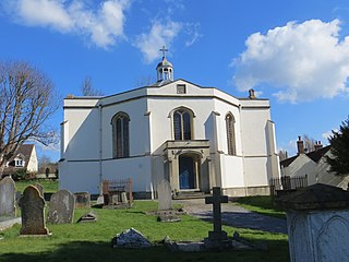 Holy Trinity Church, Blackford Church in Somerset, England