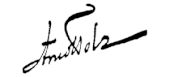 signature d'Arno Holz