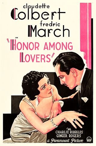 <i>Honor Among Lovers</i> 1931 film