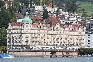 <span class="mw-page-title-main">Mandarin Oriental Palace, Luzern</span> Building in Lucerne, Switzerland
