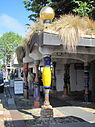 Eingangsbereich der Hundertwasser-Toilette