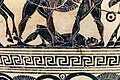 Hunt Painter - fight - komasts - animal frieze - Rhodos AM 15373 - 08