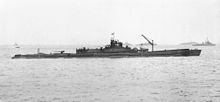 The Imperial Japanese Navy's I-400-class submarine, the largest submarine type of WWII I400 2.jpg