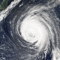 Typhoon Ioke on September 4, 2006