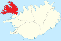 The Vestfirðir area