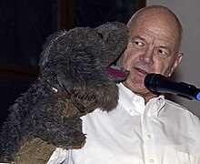 Jörg Hube beim Bayerischen Poetentaler, 2004