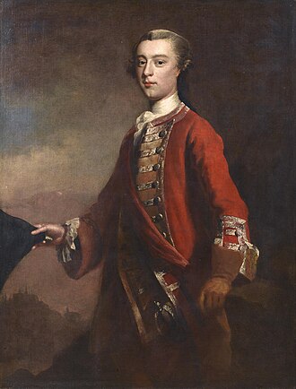 Major-General James Wolfe, the first colonel of the regiment James Wolfe.jpeg