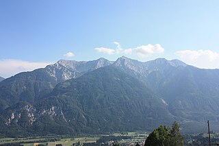 Torkofel mountain in Austria