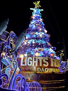 Christmas Tree in front of Dagupan City Museum