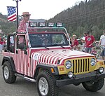 Expresiónes de patriotismo en Estados Unidos.