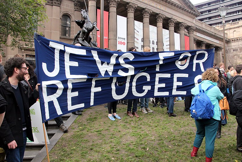 File:Jews for Refugees - Refugee Action protest 27 July 2013 Melbourne (9374720561).jpg