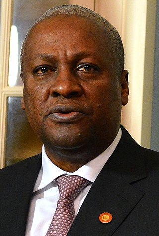 <span class="mw-page-title-main">John Mahama</span> President of Ghana from 2012 to 2017