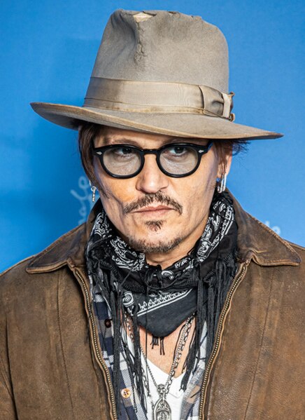 Depp at the 2020 Berlin International Film Festival