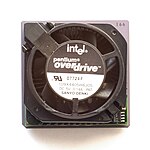 Pentium Overdrive MMX, 166 MHz. KL Intel Pentium MMX Overdrive A.jpg