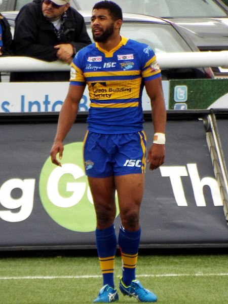 Watkins playing for the Leeds Rhinos in 2016