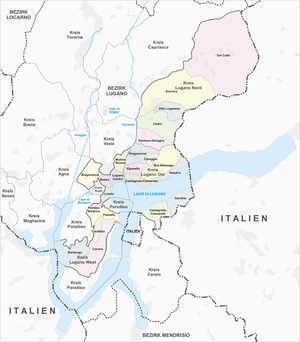 Lugano: Geografie, Historie, Obyvatelstvo