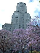 Edificio Kavanagh visto desde la Plaza San Martín