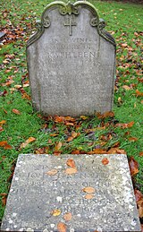 Kennedy memorial in St Peter's churchyard