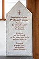 * Nomination Gravestone for Wolfgang Sussitz from the 19th century at the porch of the parish church Saint Martin on Ponfeldstraße #92, 14th borough Wölfnitz, Klagenfurt, Carinthia, Austria -- Johann Jaritz 02:50, 4 July 2020 (UTC) * Promotion  Support Good quality. --XRay 04:09, 4 July 2020 (UTC)