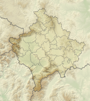 Kosovo relief location map.svg