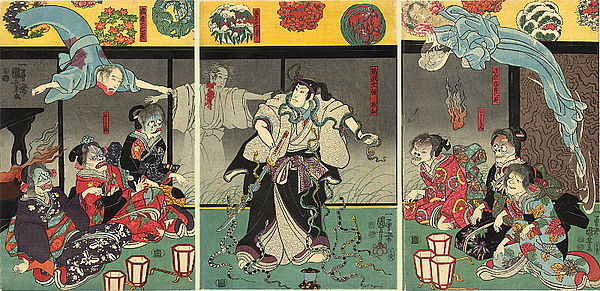 Kuniyoshi Utagawa, The Ghosts, c. 1850