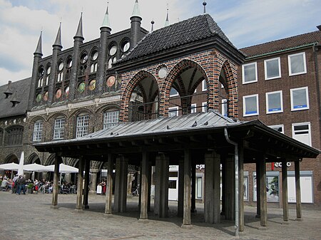 Lübeck Kaak mit Rathaus 2