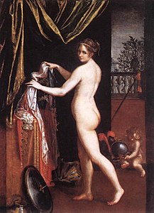 Minerva o wiskañ he dilhad, 1613