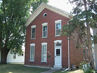 Lambert Tevoet House Historic house in Iowa, United States