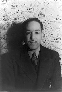 Langston Hughes American writer and social activist