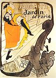 Jane Avril dans les Jardins de Paris (1893)