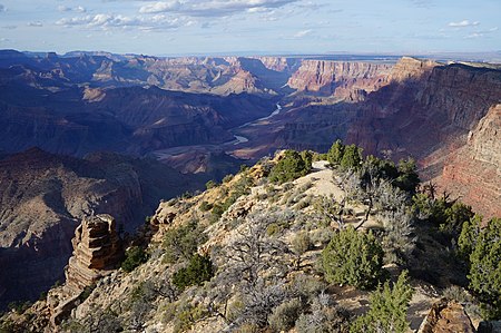 Le grand Canyon du Colorado dans l'Utah (USA).